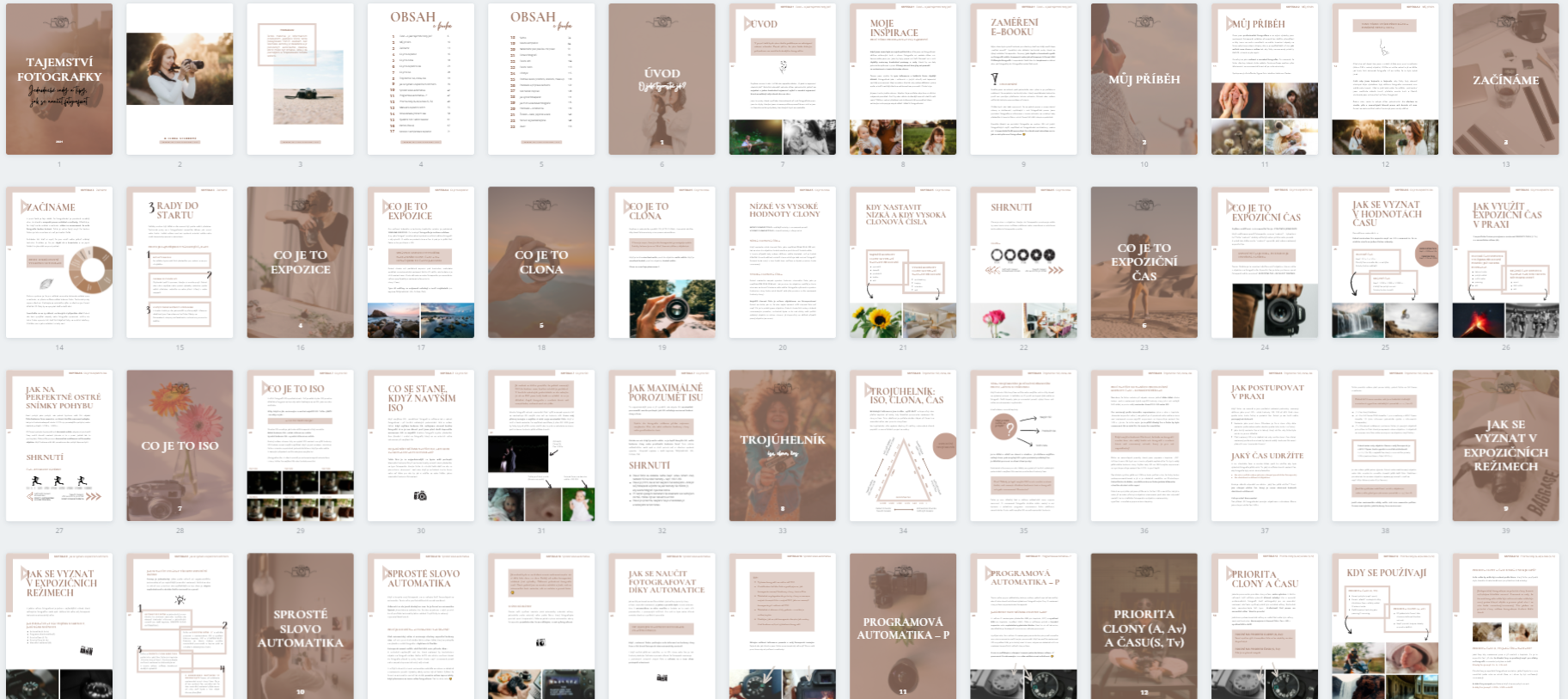 E-BOOK TAJEMSTVÍ FOTOGRAFKY