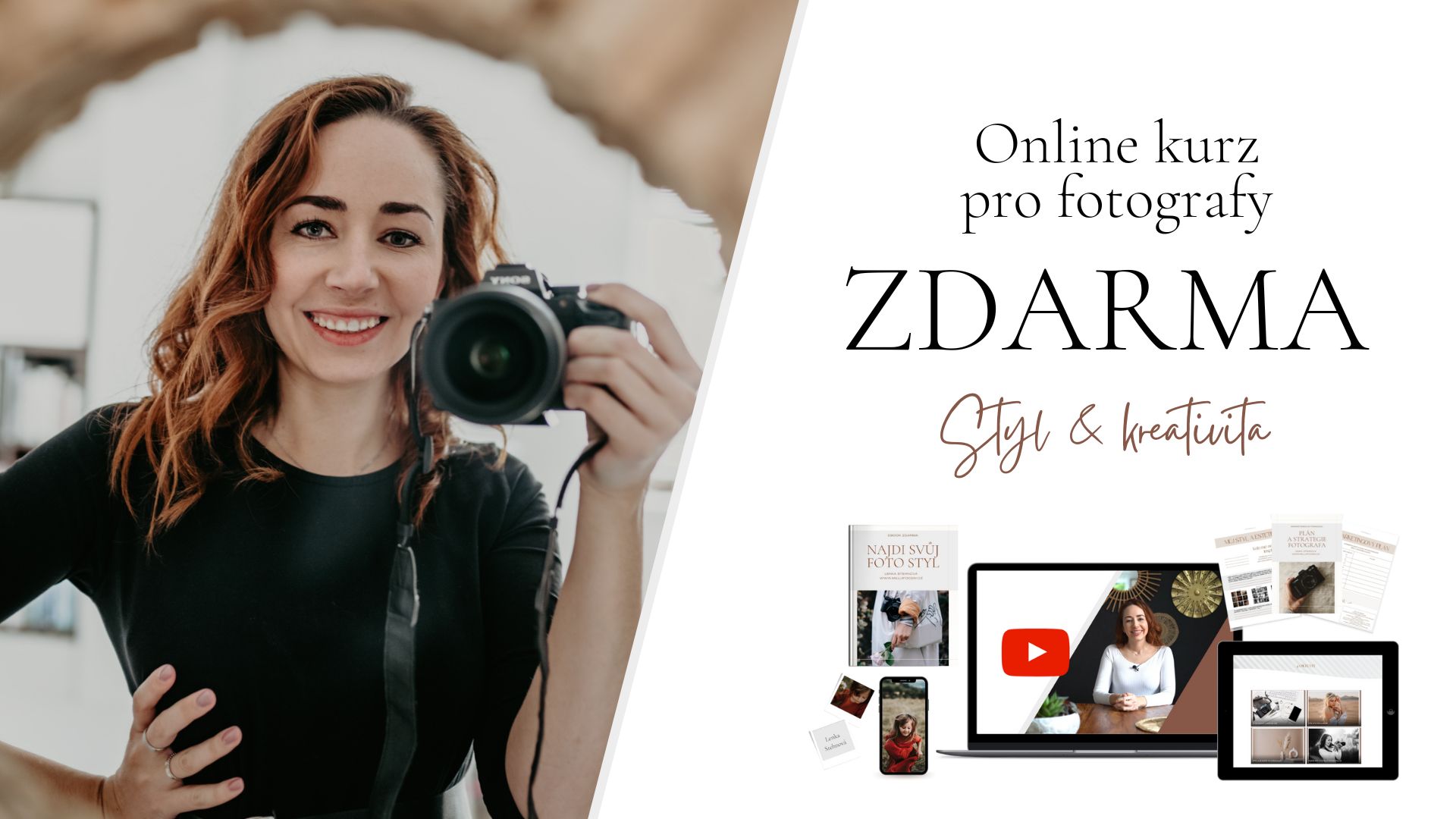 Pro fotografy: Online kurz zdarma