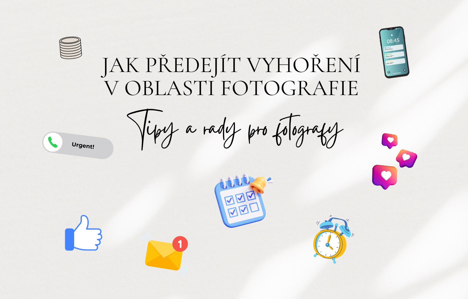 JAK PŘEDEJÍT VYHOŘENÍ U FOTOGRAFŮ