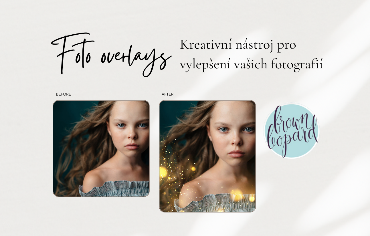 FOTO OVERLAYS - BROWN LEOPARD