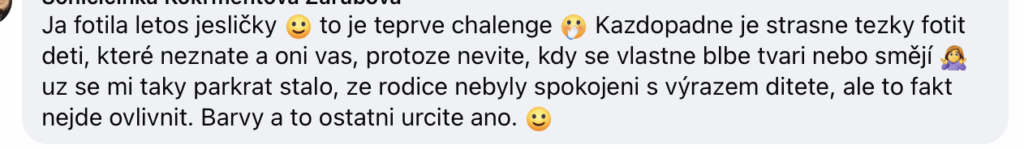 jak fotit děti