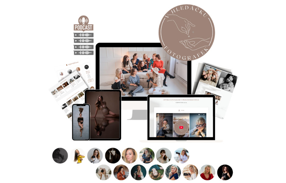 v hledáčku fotografek - projekt pro fotografy - kurzy, videa editace