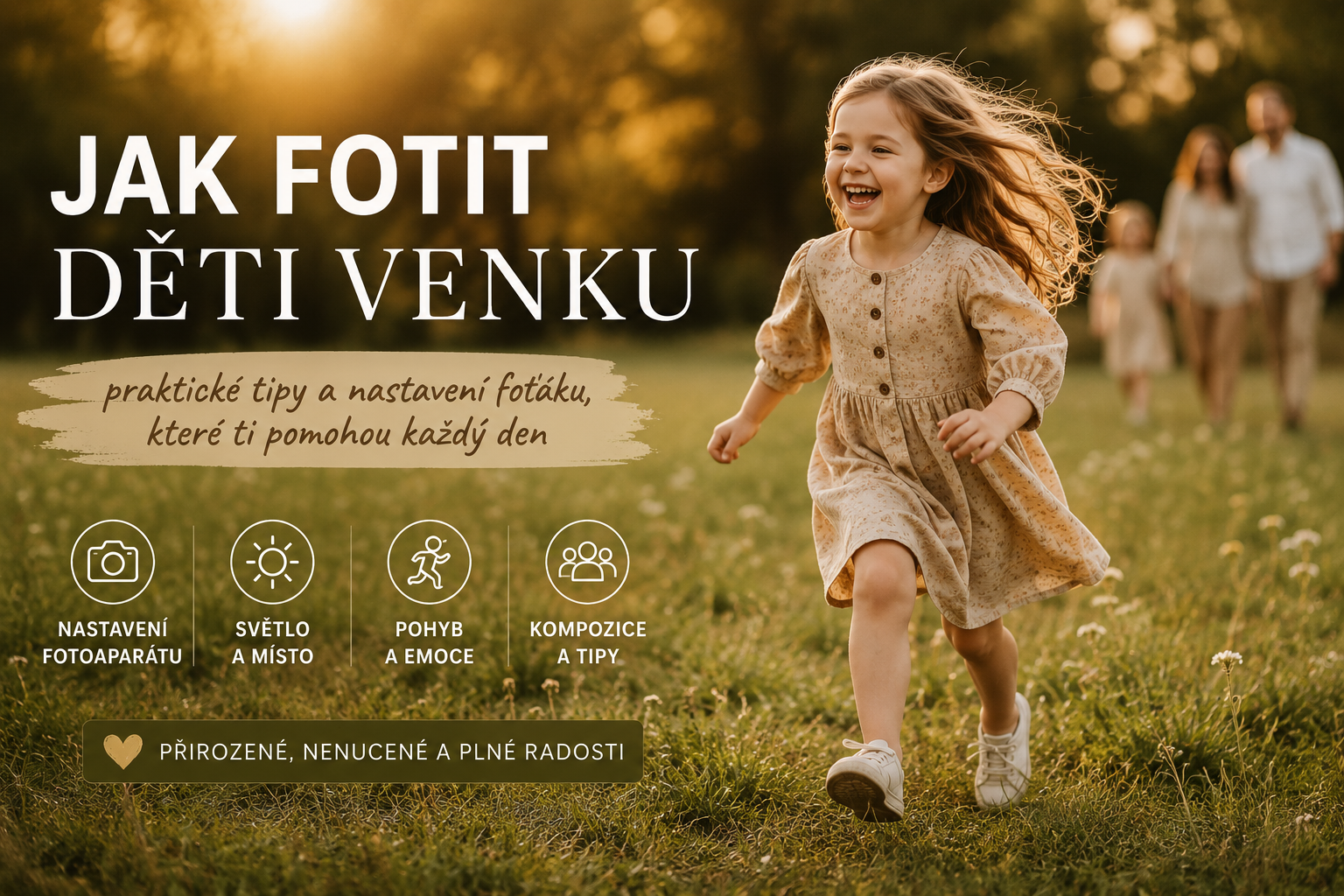Jak fotit děti - nastavení foťáku + kompozice + světlo + jak na rozmazané fotky